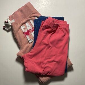 Kids Sweatpants & Leggings - Lot of 3